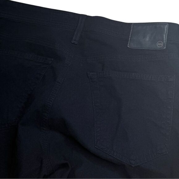 AG Adriano Goldschmied Men's The Everett Slim Straight Jeans Black Size 33x34 - Picture 6 of 8